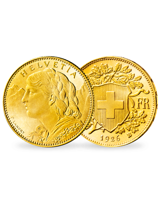 20 Francs Croix Suisse