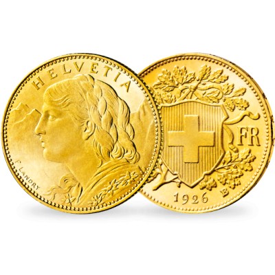 20 Francs Croix Suisse