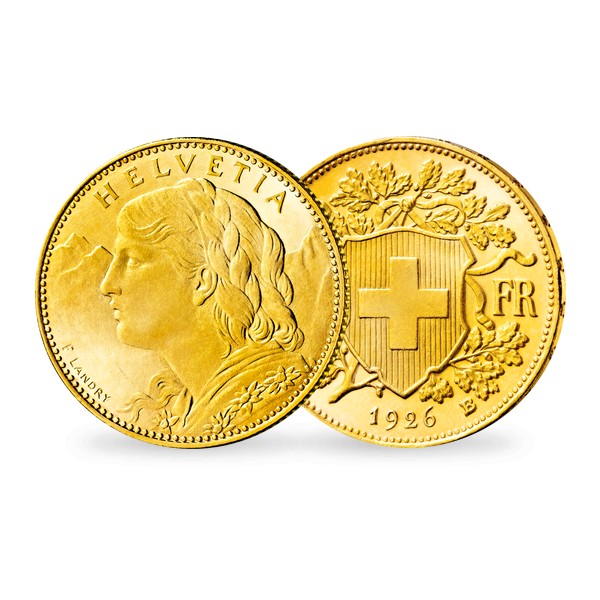20 Francs Croix Suisse